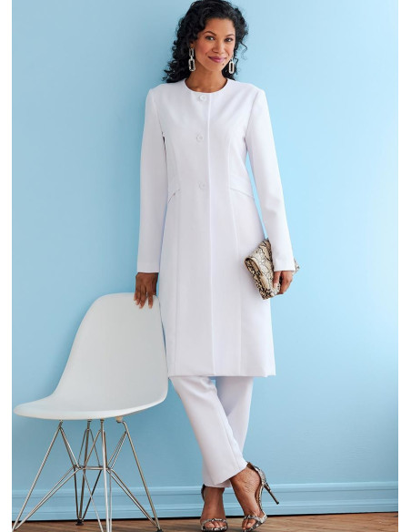 Patron de veste, manteau, haut et pantalon - Butterick 6740