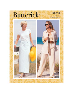 Patron de jupe, short et pantalon - Butterick 6742