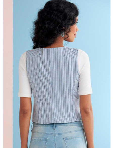 Patron de gilet - Butterick 6745