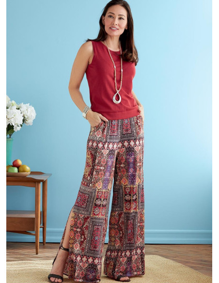 Patron de short et pantalon - Butterick 6750
