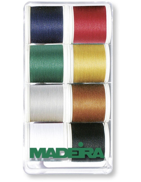 Boite de fils à coudre 400 m Aerofil Madeira