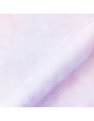 Toile aïda 5.5 imprimée à broder DMC - Coucher de soleil