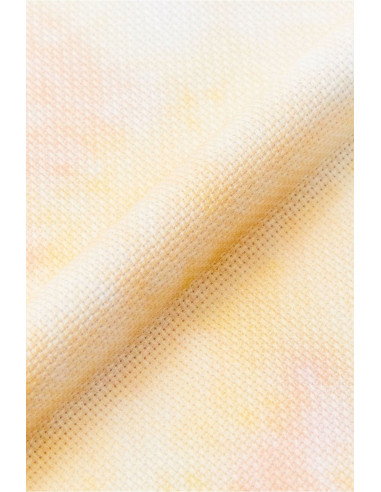 Toile aïda 5.5 imprimée à broder DMC - Sable