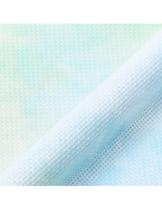Toile aïda 5.5 imprimée à broder DMC - Rosée du matin