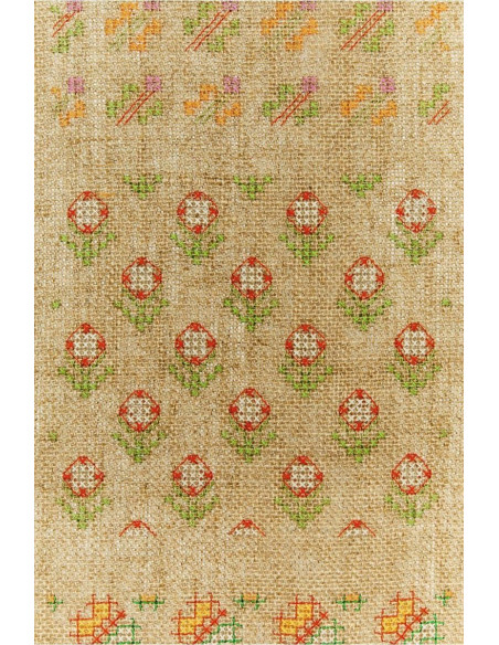 Toile de lin rustique 5.2 fils à broder DMC coupon de 38,1 cm x 45,7 cm