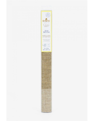 Toile de lin rustique 5.2 fils à broder DMC coupon de 38,1 cm x 45,7 cm