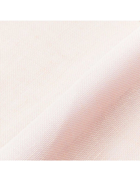 Toile de lin 11 fils à broder DMC - Rose