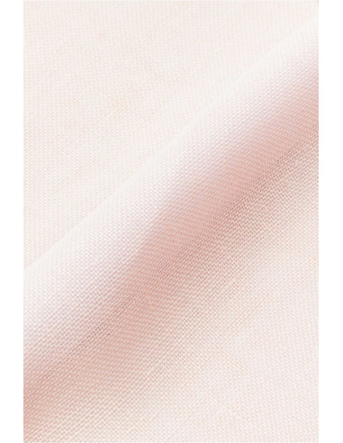 Toile de lin 11 fils à broder DMC - Rose