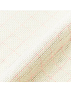 Toile aïda 5.5 magic guide à broder DMC - Écru