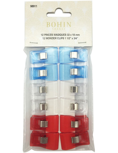 Pinces magiques Bohin - 32 mm x 18 mm