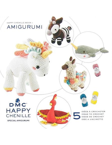 Livret DMC happy chenille spécial amigurumi - 1
