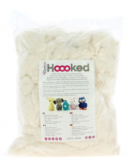 Fibre de rembourrage Hoooked 250 g - Écru