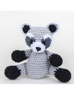 Kit crochet - Ricky le raton laveur 2
