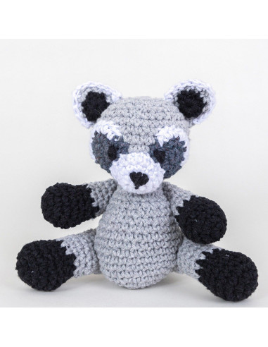 Kit crochet - Ricky le raton laveur