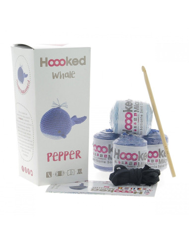 Kit crochet - Pepper la baleine