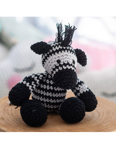 Kit crochet - Zizi le zébre