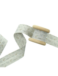 Biais étoiles 30 mm - Gris