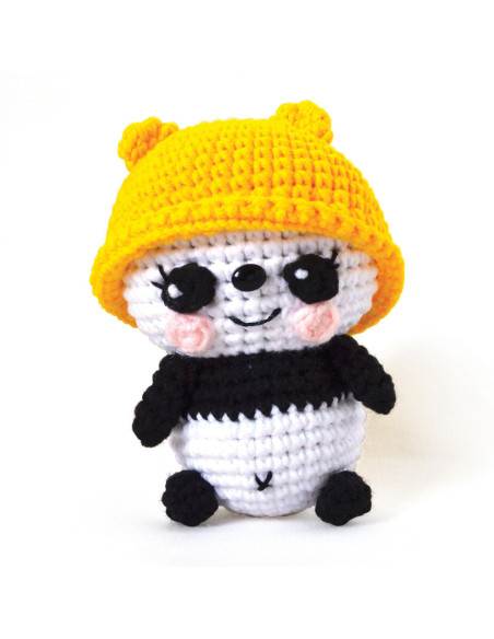 Kit crochet minigurumi - Nana le panda