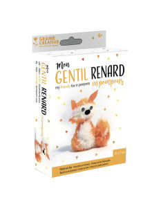 Kit pompon - Mon gentil renard