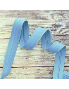 Biais coton bio - Bleu jeans