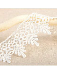 Guipure gothique  - Blanc