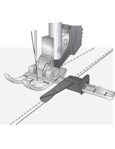 Pied guide réglable avec système IDT Pfaff 2