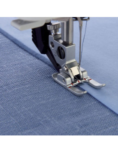 Pied application ouvert 6 mm avec système IDT Pfaff