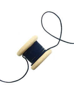 Cordon élastique 2.5 mm - Bleu marine