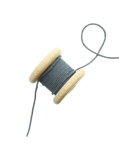 Cordon élastique 2.5 mm - Gris
