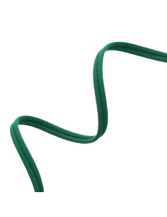 Cordon double passepoil recouvert mat - Vert