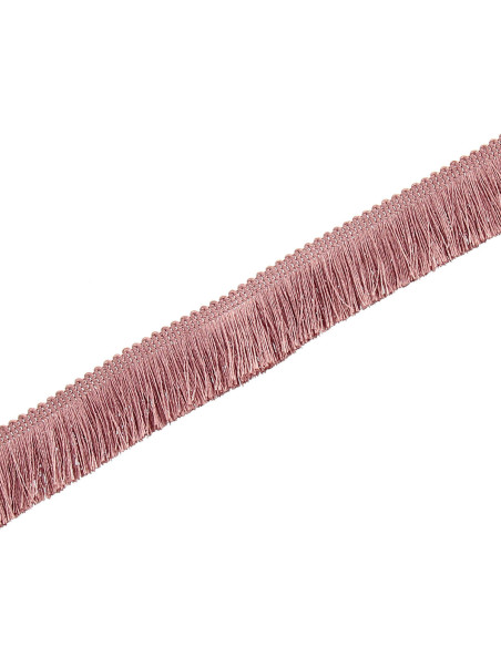 Frange deluxe 30 mm - Vieux rose
