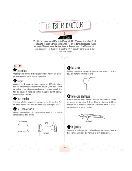 Livre je couds pour ma poupée Corolle