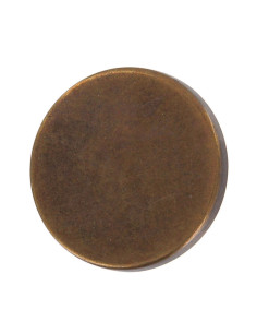 Bouton plat à queue - Bronze