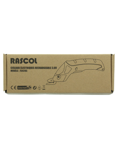 Ciseaux électriques rechargeable Rascol