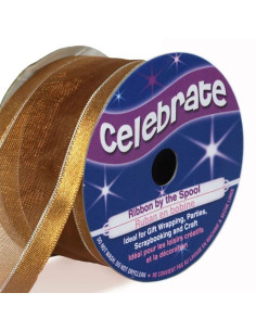Ruban organza Celebrate or - 32 mm x 4 m