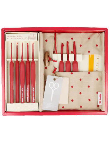 Set de crochets Tulip Etimo Red