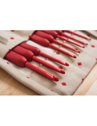 Set de crochets Tulip Etimo Red