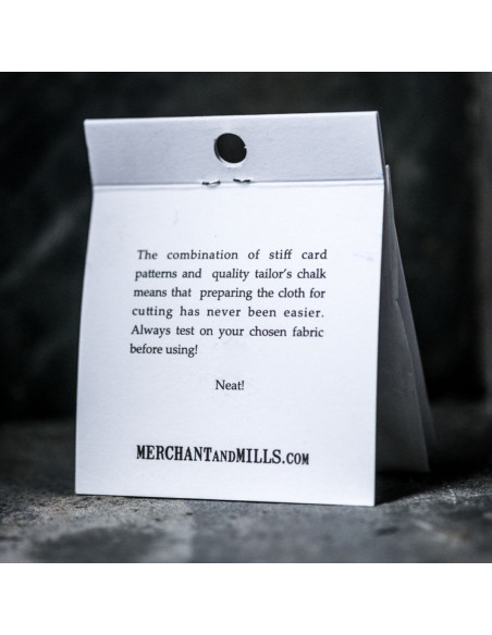 Craie tailleur blanche Merchant & Mills