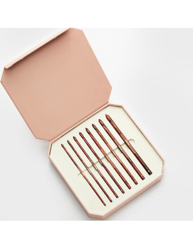 Coffret prestige crochets KnitPro Symfonie Rose