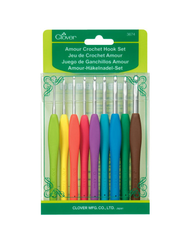 Set de crochets Amour Clover