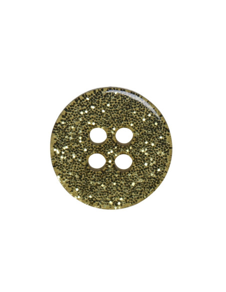 Set de 8 boutons Glitter 12 mm - Vert