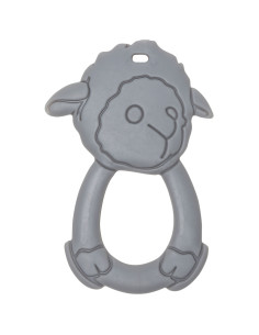 Anneau de dentition pour bébés - Mouton gris