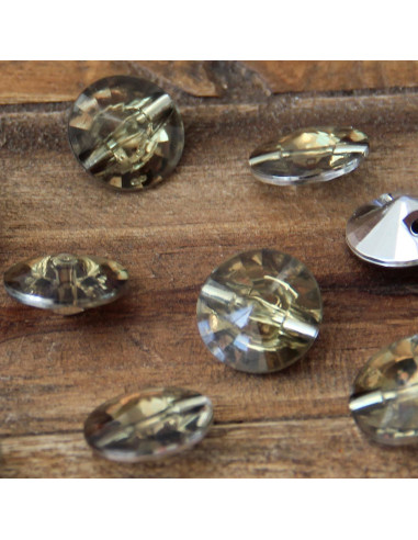 Set de 8 boutons à queue Cocktail 18 mm - Vert
