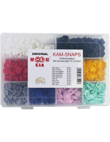 Boite de 300 pressions KAM