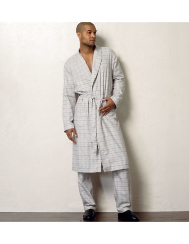 Patron de robe de chambre, ceinture, haut, short et pantalon - Vogue 8964