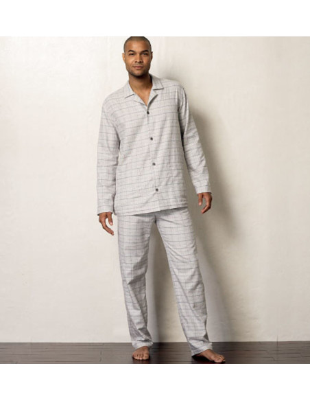 Patron de robe de chambre, ceinture, haut, short et pantalon - Vogue 8964