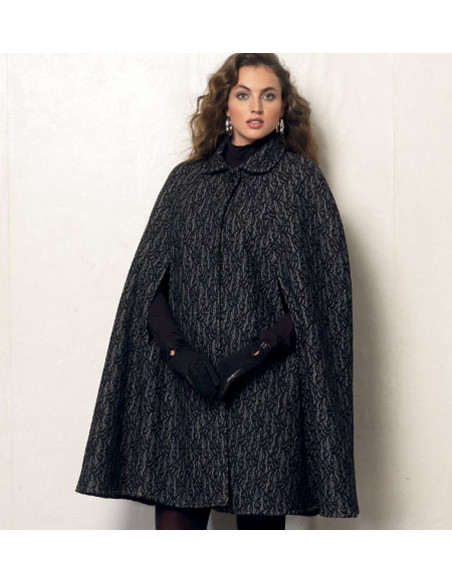 Patron de cape - Vogue 8959