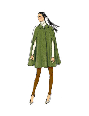 Patron de cape - Vogue 8959