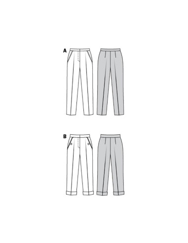 Patron de pantalon - Burda 6101