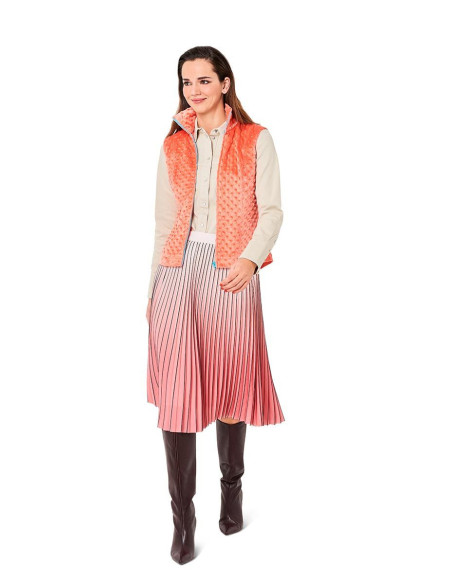 Patron de gilet et veste - Burda 6114